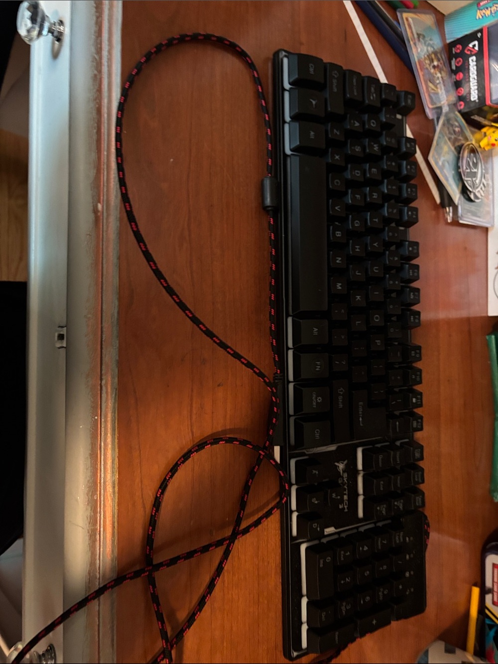 Razer Black Mechanical Gaming Keyboard - Black with Red Accents